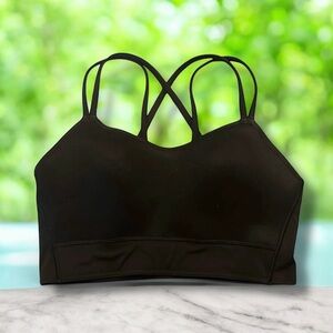 💞🍋LULULEMON Like a Cloud Longline Bra Light Support B/C Cup • BLACK • SMALL